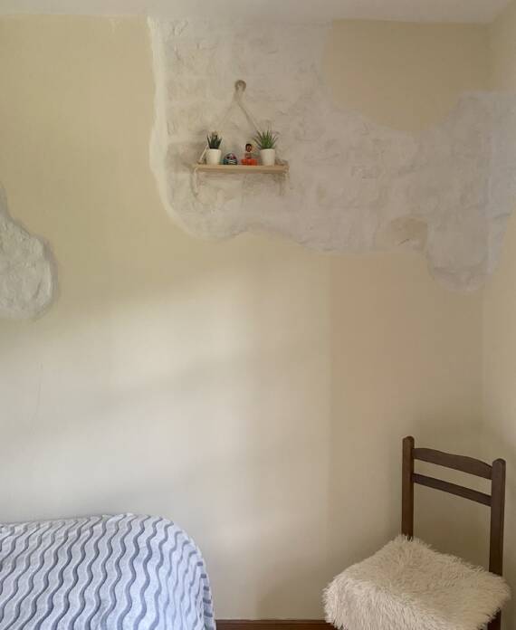 detalles de la pared de la sala