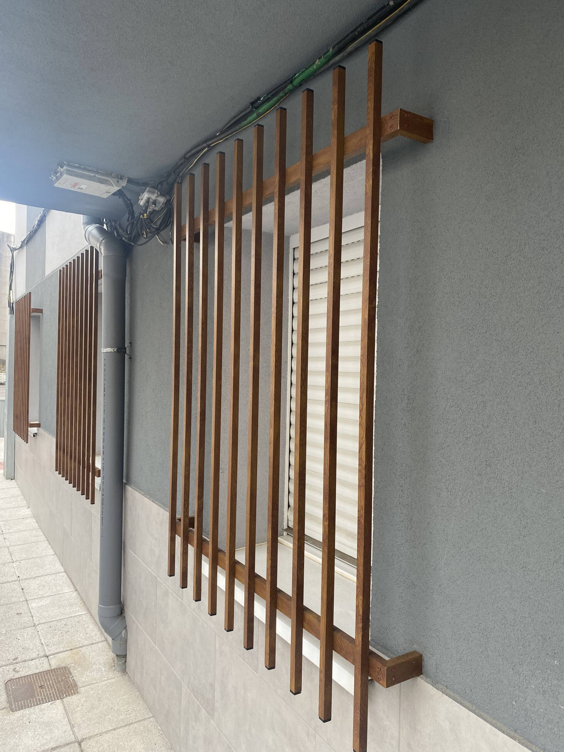 rejas a la calle en ventanas