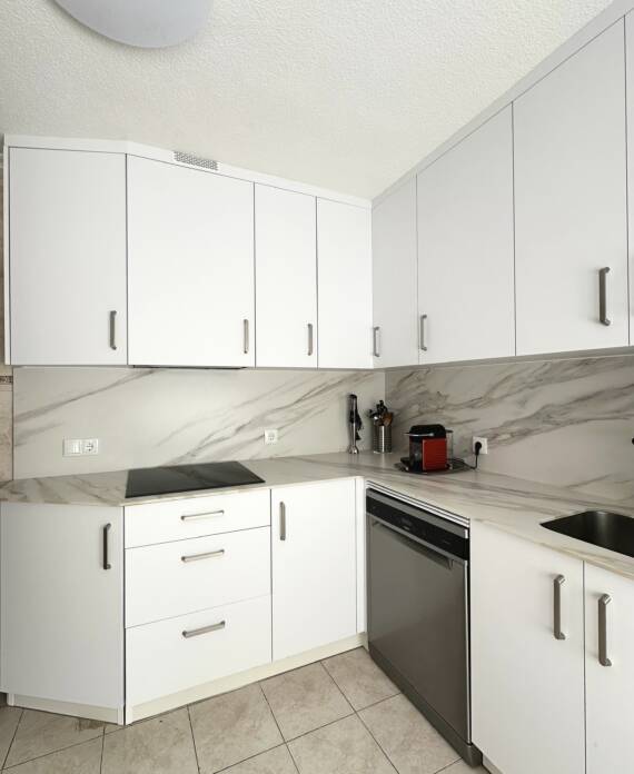 pared marmolada en la cocina