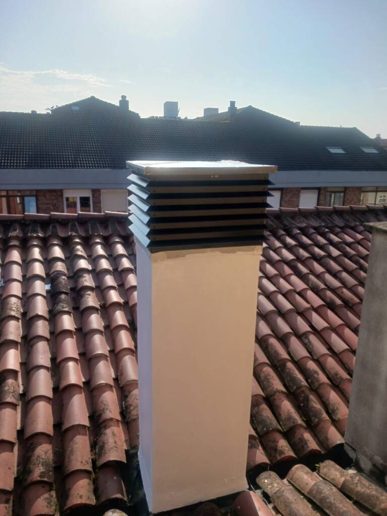 chimenea de la vivienda